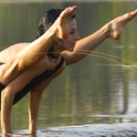 woman doing ashtanga yoga