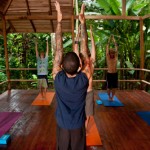 yoga class at Tierra de Yoga