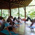 People practicing Yoga