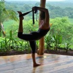Woman practicing Yoga at Costa-Rica-Yoga-Spa
